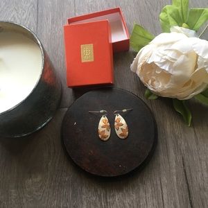 James Avery Floating Flower Earrings